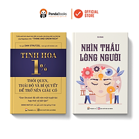 Sách - Combo 2 cuốn Tinh hoa 1% + Nhìn thấu lòng người