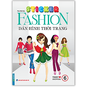 Sách STICKER FASHION - Dán Hình Thời Trang