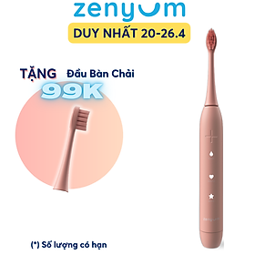 Bàn Chải Đánh Răng Điện Zenyum Sonic T11 - Màu Hồng San Hô