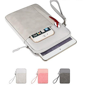 Mua Túi đựng iPad da lộn  chống sốc chống nước  có ngăn phụ  lót lông siêu bền