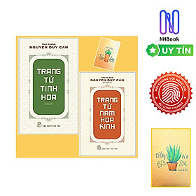 Combo Trang Tử Tinh Hoa và Trang Tử Nam Hoa Kinh(Tặng Kèm Sổ tay Xương Rồng)