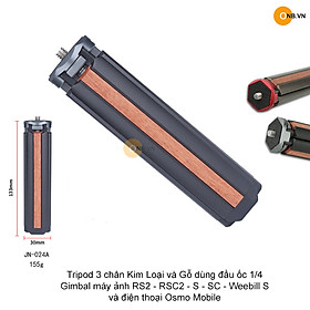 Mua Tripod Kim Loại Và Gỗ dài 13cm cho Gimbal Máy Ảnh Điện Thoại ốc 1/4