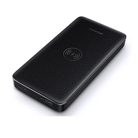 Pin thay thế 10000Mah có 2 cổng usb màu đen UGREEN 50578PB124 Hàng chính hãng