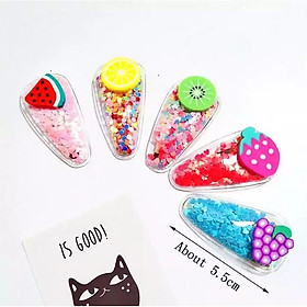 MỚI KẸP KIM TUYẾN TRÁI CÂY XINH LUNG LINH VIDEO THẬT SHOP BEECOW