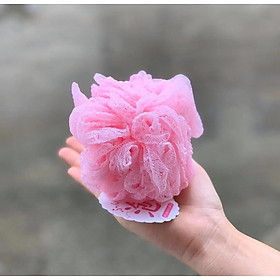 Bông tắm tạo bọt sợi nhựa mềm mại tạo nhiều bọt (1 cái)