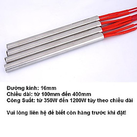 Mua 220V_Thanh nhiệt sấy khuôn_Đầu gia nhiệt_Que điện trở_Đầu phát nhiệt
