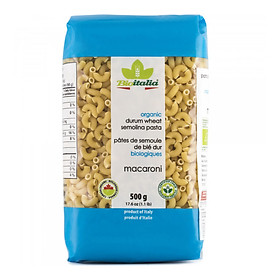 Nui Macaroni hữu cơ Bioitalia 500g