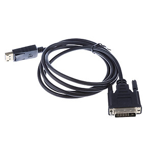 1.8M/6FT DP To DVI Cable High-definition For Lenovo Dell Laptop PC