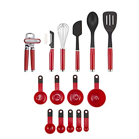 Bộ Dụng Cụ Và Thiết Bị Nhà Bếp KitchenAid - Đỏ/Đen