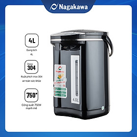 Bình Thủy Điện 3 Mức Nhiệt Nagakawa NAG0404 (4.0 Lít) - Hàng Chính Hãng