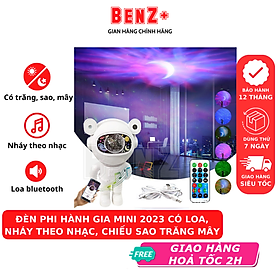 Mua Đèn phi hành gia BENZ 2023 có loa  nháy theo nhạc  có ánh trăng chiếu bầu trời sao thiên hà phiên bản điều chỉnh nhiều chế độ qua điều khiển trang trí décor phòng ngủ  bàn làm việc