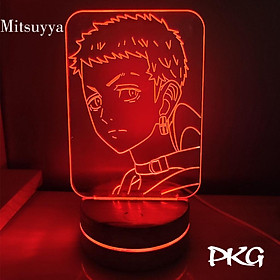 Mua Đèn Ngủ Led 3D MISSUYYA nhân vật Anime phát sáng 16 màu cảm ứng có điều khiển từ xa