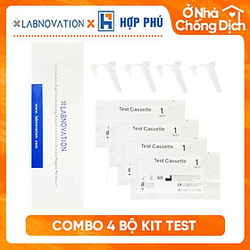 SIÊU GIẢM GIÁ - Combo 4 bộ kit test COVlD tại nhà Labnovation