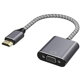 Hình ảnh Cáp chuyển đổi HDMI sang VGA cao cấp vỏ nhôm