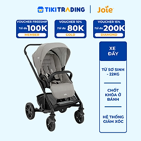 Xe đẩy trẻ em Joie Chrome W/ RC & ADPT Pebble