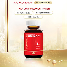 Collagen Sắc Ngọc Khang thế hệ mới 100% từ Nhật Bản [Hộp 60 viên]