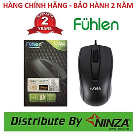 Mua Chuột Fuhlen L102 Optical Black USB - Hàng Chính Hãng