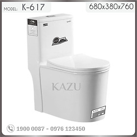 Bồn cầu khối KAZU K617