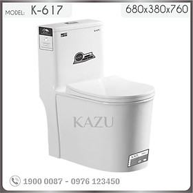 Mua Bồn cầu khối KAZU K617