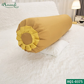 Mua Áo gối  vỏ gối HQ1-0375 vải cotton lụa satin Hàn Quốc  may lớp gòn bảo vệ ruột gối