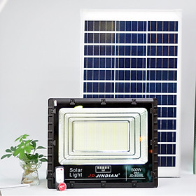 Mua  MẪU MỚI  Đèn Năng Lượng Mặt Trời 500W JINDIAN JD8500L- Hàng Chính Hãng có Logo JINDIAN