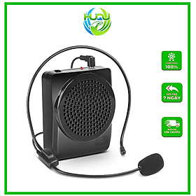 Máy Trợ Giảng Không Dây Huqu HQ01 - Gồm Mic và Loa Chuyên Dụng - Hàng Chính Hãng