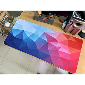 Lót chuột, bàn di chuột, mouse pad kích thước lớn 80x30, 90x40 có may bo viền bề mặt trơn mịn đế cao su chống trượt nhiều mẫu mới 2021