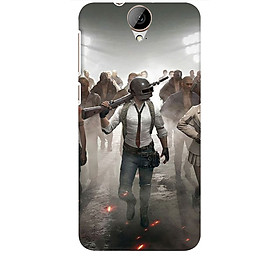 Ốp lưng dành cho điện thoại HTC E9 hình PUBG Mẫu 09