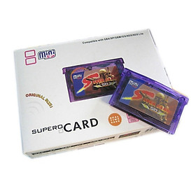 Mini Super Card & SD Flash Card Adapter Cartridge 2GB Game Backup Device For GBA SP GBM IDS NDS NDSL (With Card Cover) - As Shown