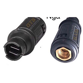 Mua (Bộ 10c)Béc xịt rửa xe mỏ vịt kiểu gài gắn súng xịt rửa áp lực cao - Lắp được bình bọt tuyết 0 5L