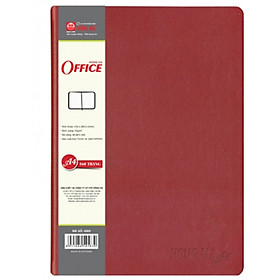 Sổ Hồng Hà Office H7 4576 (200 Trang) - Màu Đỏ