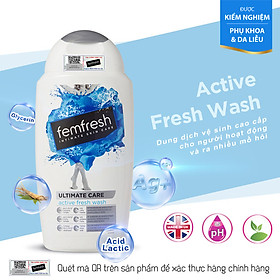 Dung Dịch Vệ Sinh Dành Cho Nam Và Nữ Thường Xuyên Vận Động Femfresh Active