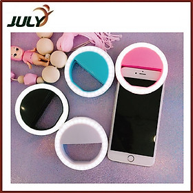 Mua Đèn LED Kẹp Điện Thoại Hỗ Trợ Chụp Hình Selfie Pin Sạc- JL