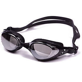 Kính bơi CẬN 2.5 độ thời trang 6200 tráng GƯƠNG, chống UV cao cấp - POKI