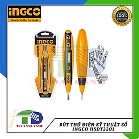 Bút thử điện kỹ thuật số Ingco HSDT2201