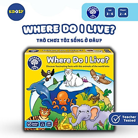 Trò chơi trí tuệ Where Do I Live - Orchard Toys giúp trẻ phát triển kiến thức và kỹ năng quan sát