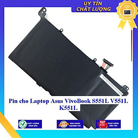 Pin cho Laptop Asus VivoBook S551L V551L K551L - Hàng Nhập Khẩu New Seal