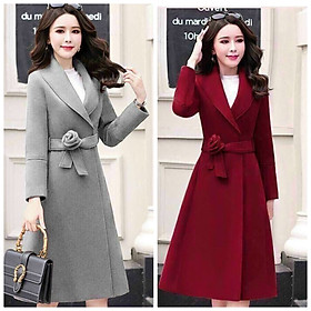 Áo khoác dạ phom dài cổ V BEYEU1688 - BY4486A