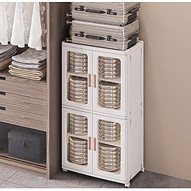 Mua TỦ GẤP ĐỰNG QUẦN ÁO ĐA NĂNG TỦ NHÀ BẾP SIZE XL ( MẪU MỚI 2025 )