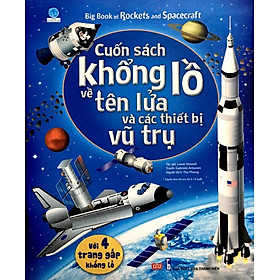Hình ảnh Sách - Big book - Cuốn sách khổng lồ về tên lửa và các thiết bị vũ trụ