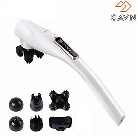 Máy massage cầm tay sạc pin 6 đầu