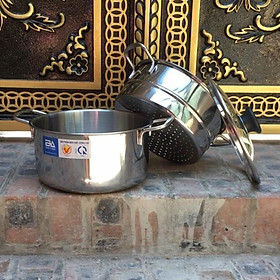 Mua Rẻ vô địch- xửng hấp 2 tầng ĐÔNG Á- inox Sáng bóng