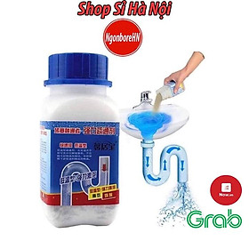 Mua Bột thông tắc cống  đường ống xử lý chất cặn bẩn ở bồn rửa mặt Gd53 ngonbore