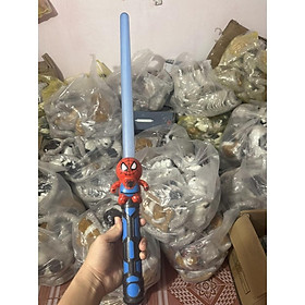 Mua Kiếm Ánh Sáng Người Nhện Bản Dài Có Đèn Led Âm thanh cực đẹp đồ chơi siêu nhân Spiderman