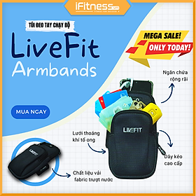 Túi đeo tay chạy bộ LiveFit cao cấp - Armbands - AB0924