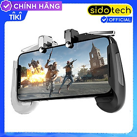 Mua Tay Cầm Chơi Game Điện Thoại Sidotech AK16 Nút Bắn PUBG FreeFire ROS Kết Nối 4 Ngón Linh Hoạt Và 2 Nút Bắn PUGB Vật Lý Thuộc Dòng Tay Cầm Chơi Game Máy Chơi Gamer Cầm Tay Bắn Pubg Tương Thích Với Điện Thoại Iphone Oppo Samsung - Hàng Chính Hãng