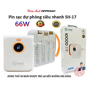 Mua Pin sạc dự phòng 22.5W sạc siêu nhanh SHOUHUZHE SH-171 dung lượng 10000mAh sạc nhanh hai chiều  tiêu chuẩn 3C quốc gia  hàng chính hãng