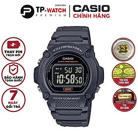 Đồng Hồ Nam Dây Nhựa Casio Standard W-219H-8BVDF Chính Hãng - W-219H-8B