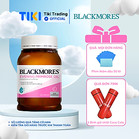 Tinh Dầu Hoa Anh Thảo Hỗ Trợ Cân Bằng Nội Tiết Tố Blackmores Evening Primrose Oil Lọ 190 Viên