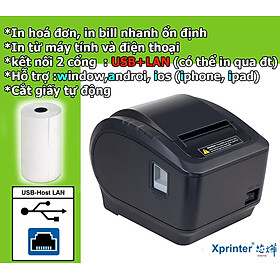 Máy in hoá đơn tính tiền Xprinter K200L- (Hàng chính hãng )